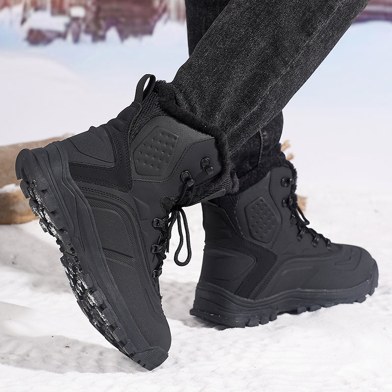 (⏰Last 30 Pairs!!!) Men’s Insulated Winter Hunting Boots – Extreme Cold Protection, Toe-Warming Design & Ice-Grip Outsole for Long Hours in Snow