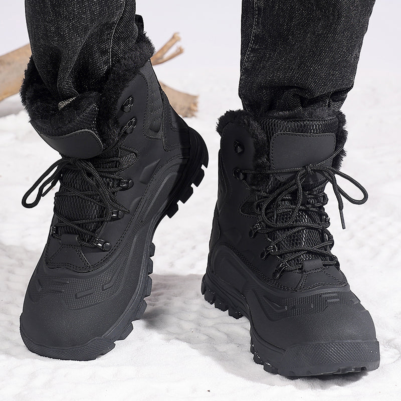 (⏰Last 30 Pairs!!!) Men’s Insulated Winter Hunting Boots – Extreme Cold Protection, Toe-Warming Design & Ice-Grip Outsole for Long Hours in Snow