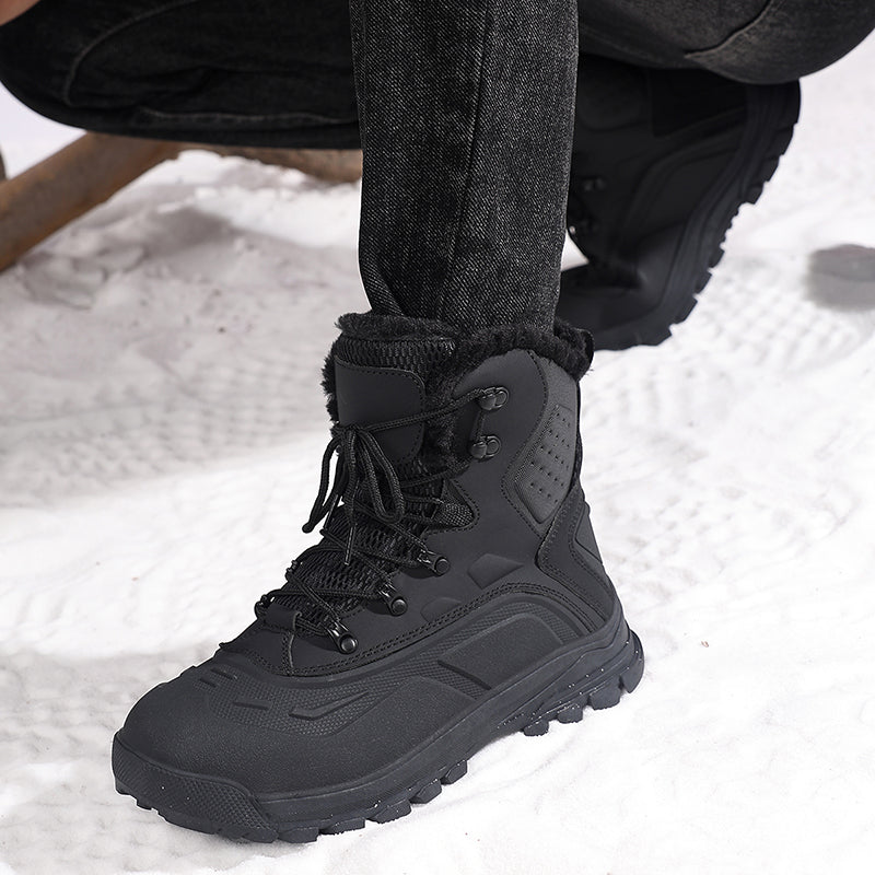 (⏰Last 30 Pairs!!!) Men’s Insulated Winter Hunting Boots – Extreme Cold Protection, Toe-Warming Design & Ice-Grip Outsole for Long Hours in Snow