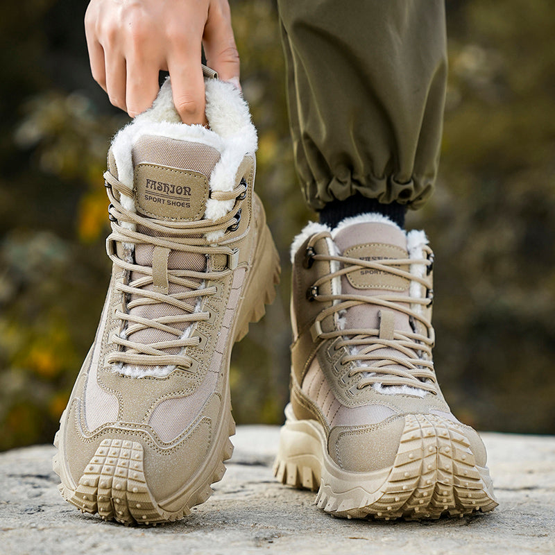 Men's Rehabilitation Protective Boots Safe Comfortable Hiking Boots - No Results, Free Refund