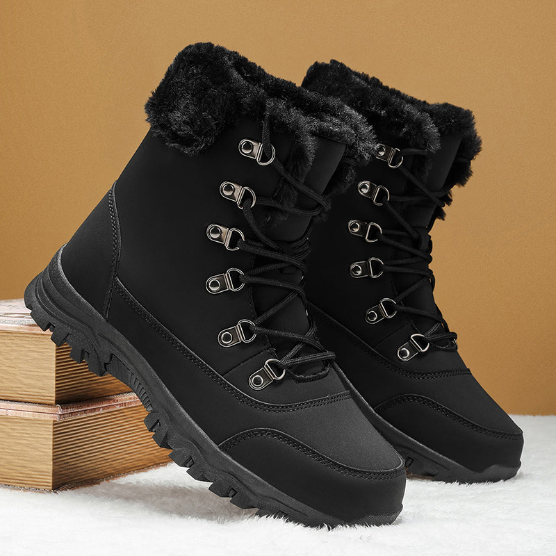 Men's Waterproof Hiking Boots - Breathable Quick-Dry Upper,Mountain Trekking & Outdoor Adventures | All-Terrain Grip & Abrasion-Proof