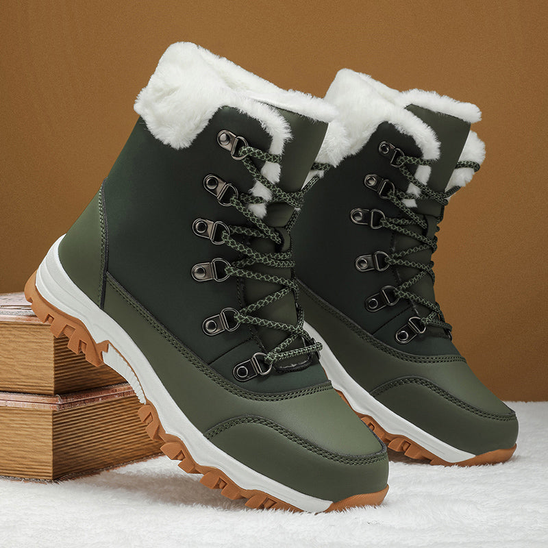Men's Waterproof Hiking Boots - Breathable Quick-Dry Upper,Mountain Trekking & Outdoor Adventures | All-Terrain Grip & Abrasion-Proof