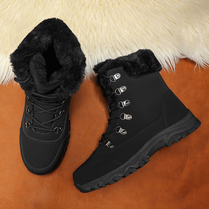 Men's Waterproof Hiking Boots - Breathable Quick-Dry Upper,Mountain Trekking & Outdoor Adventures | All-Terrain Grip & Abrasion-Proof