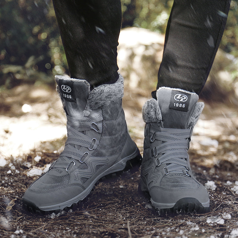 Men’s Non-Slip Hiking & Work Shoes, Wide Fit, Arch Support, Cushioned, Waterproof