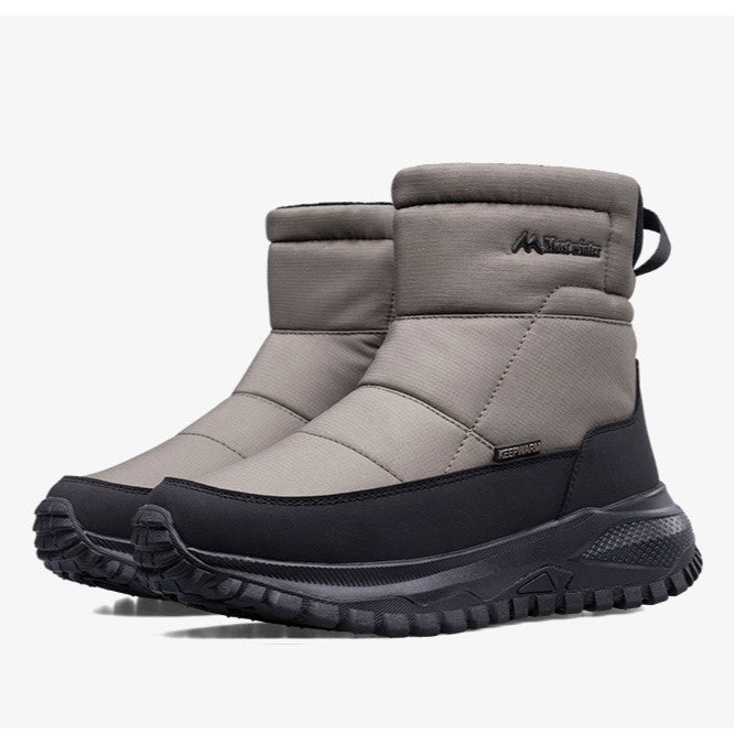 Men’s Winter Snow Boots – Warm Lined, Insulated Sole, Windproof, Slip-Resistant, Waterproof