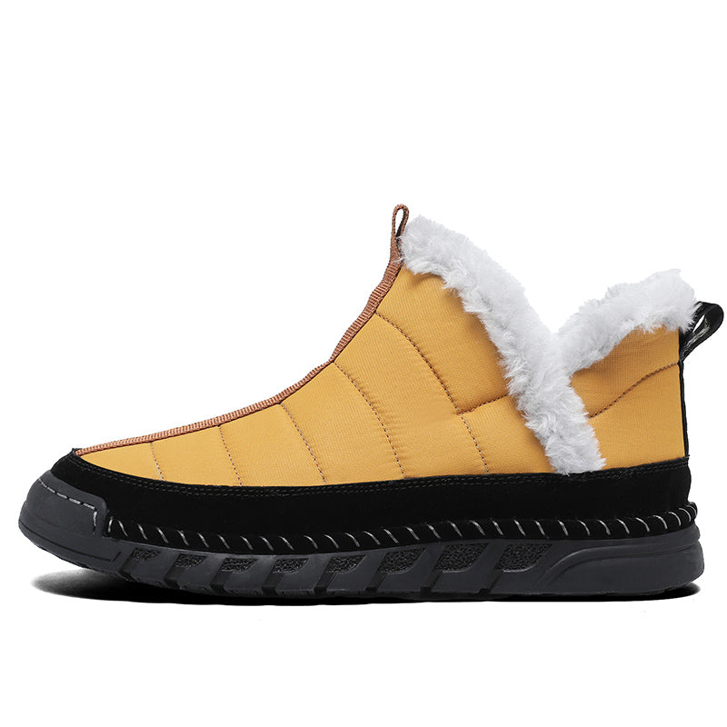 Men's Combat Boots Waterproof Non-Slip Hiking Boots Anti-Puncture Anti-Sprain Work Boots