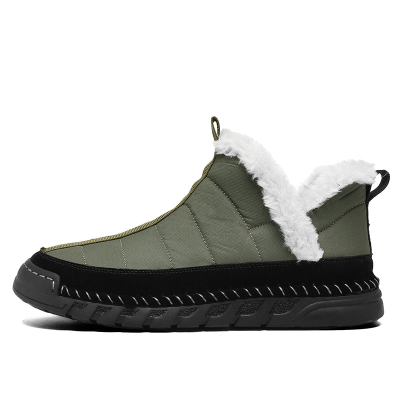 Men's Combat Boots Waterproof Non-Slip Hiking Boots Anti-Puncture Anti-Sprain Work Boots