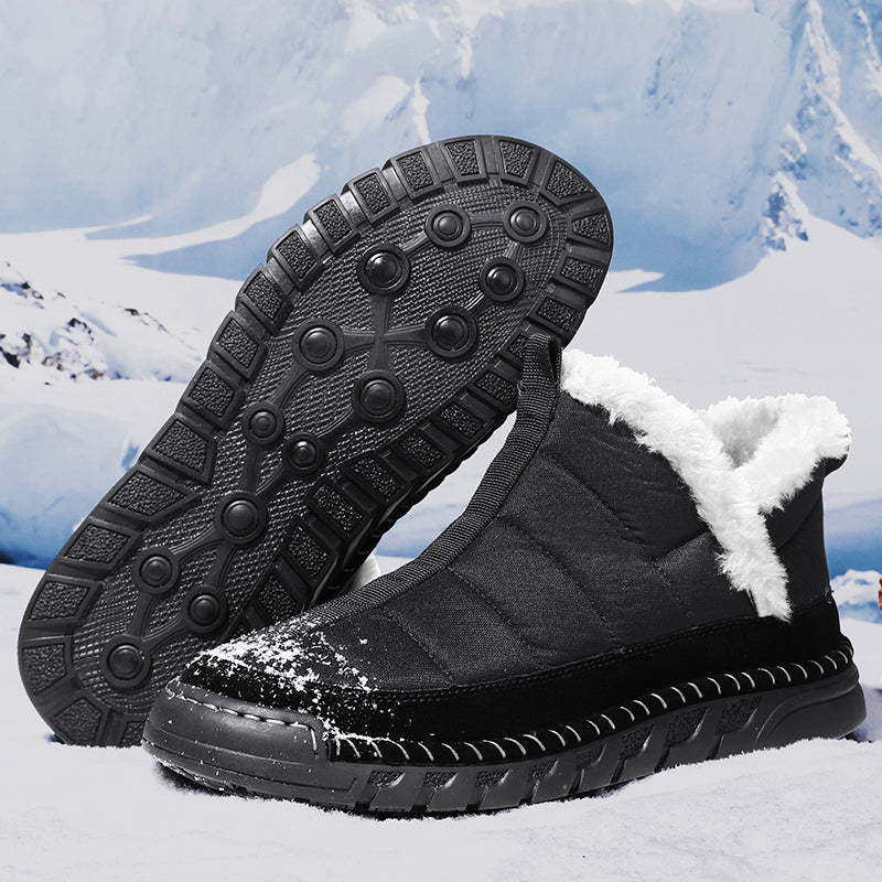 Men's Combat Boots Waterproof Non-Slip Hiking Boots Anti-Puncture Anti-Sprain Work Boots