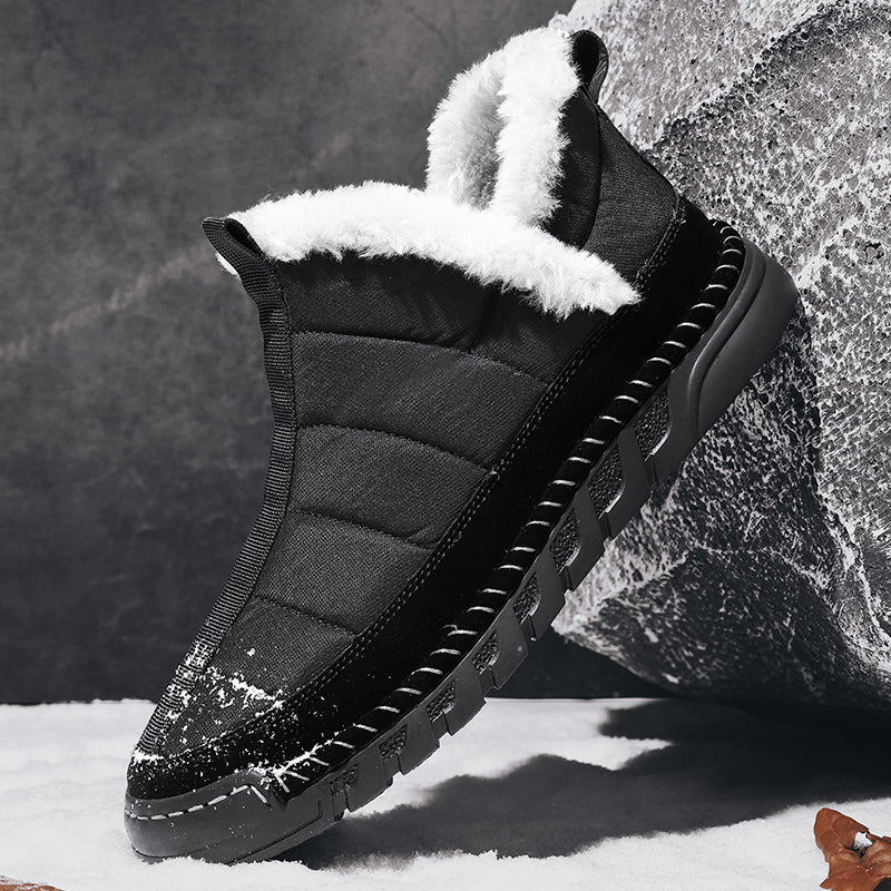 Men's Combat Boots Waterproof Non-Slip Hiking Boots Anti-Puncture Anti-Sprain Work Boots