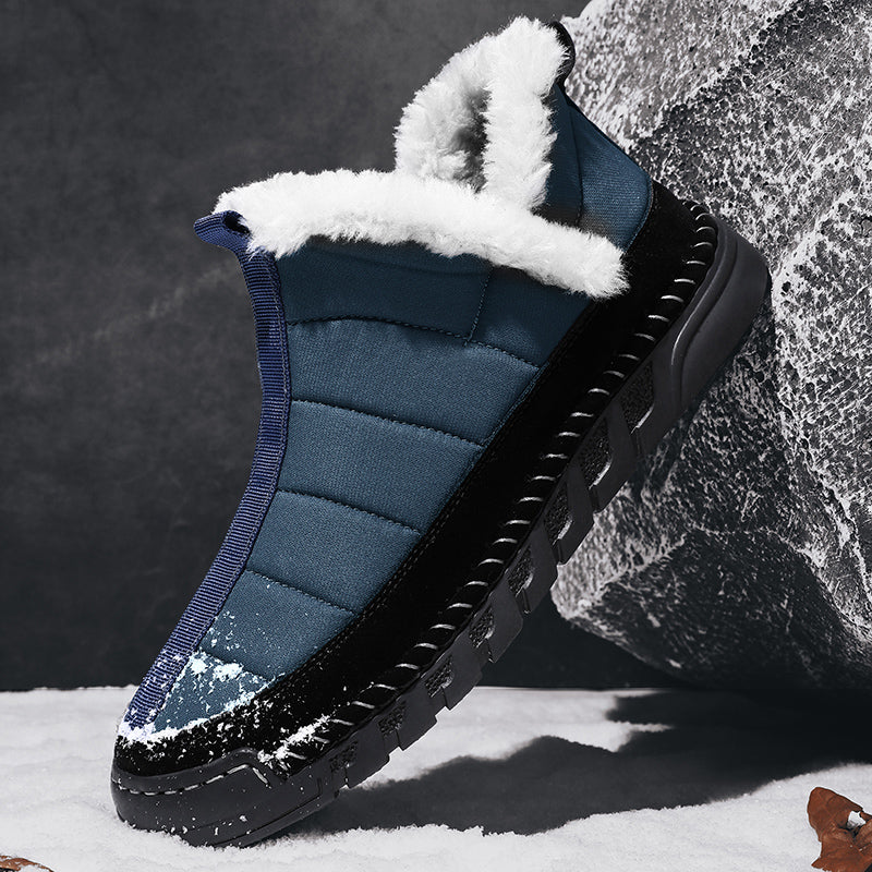 Men's Combat Boots Waterproof Non-Slip Hiking Boots Anti-Puncture Anti-Sprain Work Boots