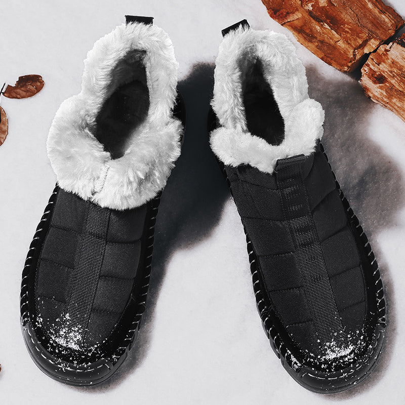 Men's Combat Boots Waterproof Non-Slip Hiking Boots Anti-Puncture Anti-Sprain Work Boots