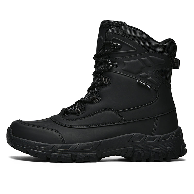 Men's Waterproof Hiking Boots - Breathable Quick-Dry Upper,Mountain Trekking & Outdoor Adventures | All-Terrain Grip & Abrasion-Proof