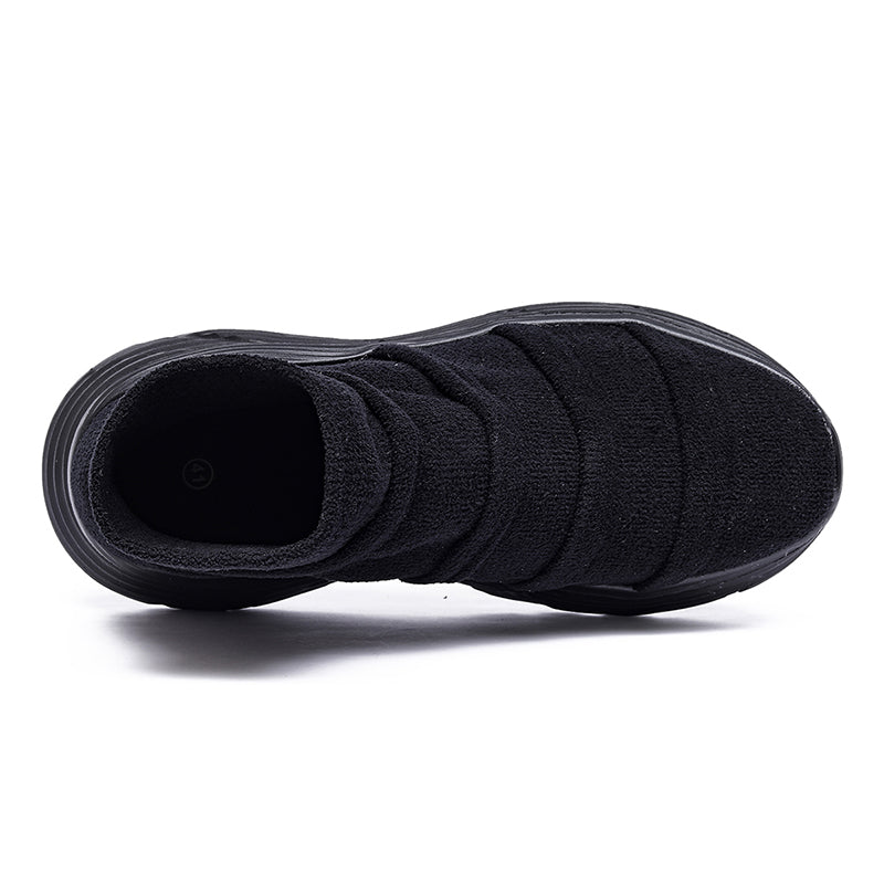 Men’s Thermal-Lined Slip-On Winter Sneakers – Cushioned, Anti-Slip