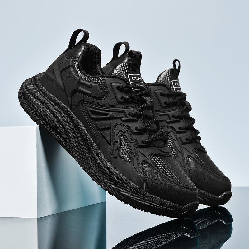 Men's Winter Warm and Cozy Thermal Lining Hiking Shoes - Lightweight - Anti-Slip - Water-Resistant - Breathable Sneakers -Ideal for Daily Routine, Outdoor Adventures, Sport, Travelling