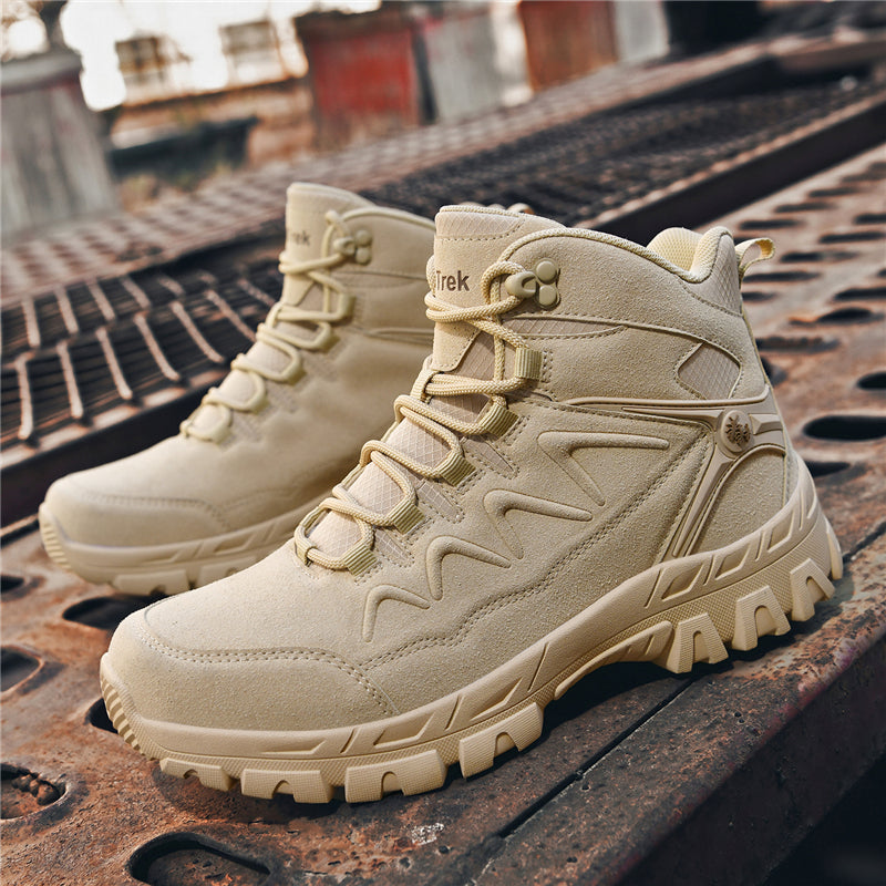 ⏰ Limited Time Sale 70% OFF | Men’s Orthopedic Hiking & Work Shoes Slip-On | Puncture-Resistant | Non-Slip | Arch Support | Waterproof | Wide Toe