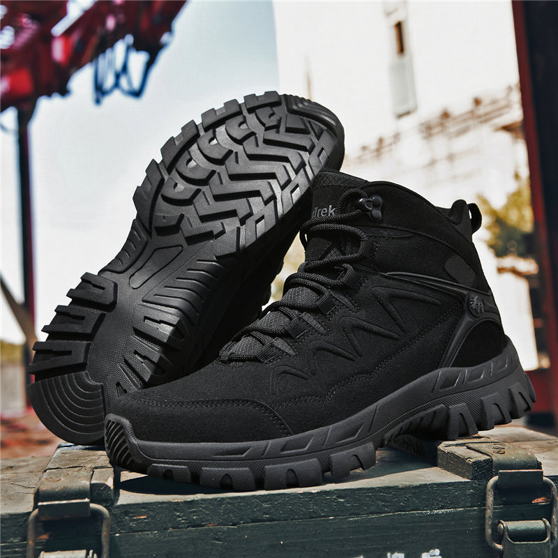 ⏰ Limited Time Sale 70% OFF | Men’s Orthopedic Hiking & Work Shoes Slip-On | Puncture-Resistant | Non-Slip | Arch Support | Waterproof | Wide Toe