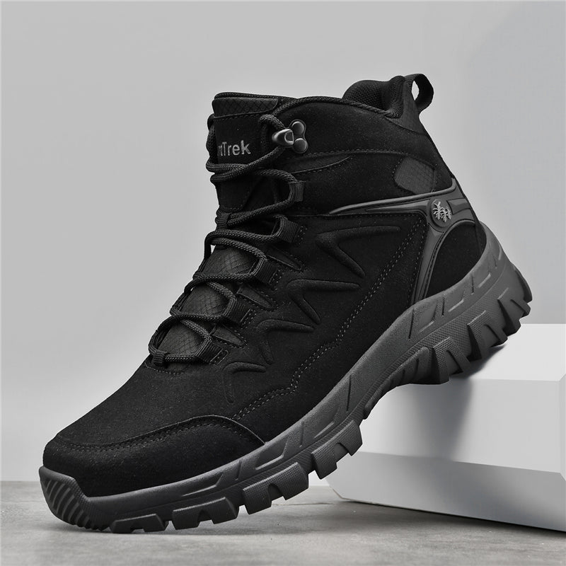⏰ Limited Time Sale 70% OFF | Men’s Orthopedic Hiking & Work Shoes Slip-On | Puncture-Resistant | Non-Slip | Arch Support | Waterproof | Wide Toe