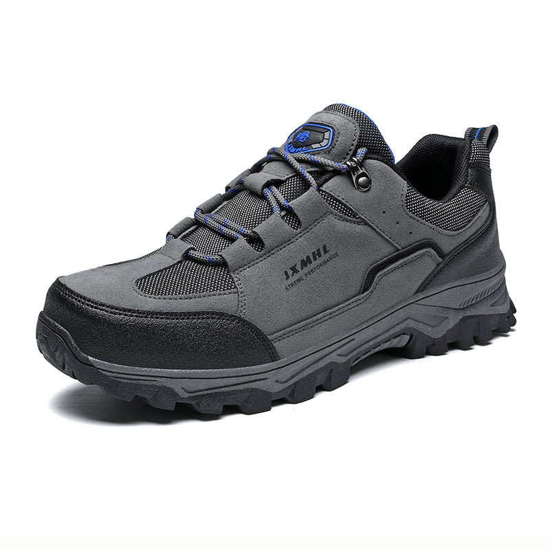 Men's Orthopedic Arch Support Wide Toe Ankle Support Hiking Shoes Waterproof Non-slip Anti-puncture Work Shoes