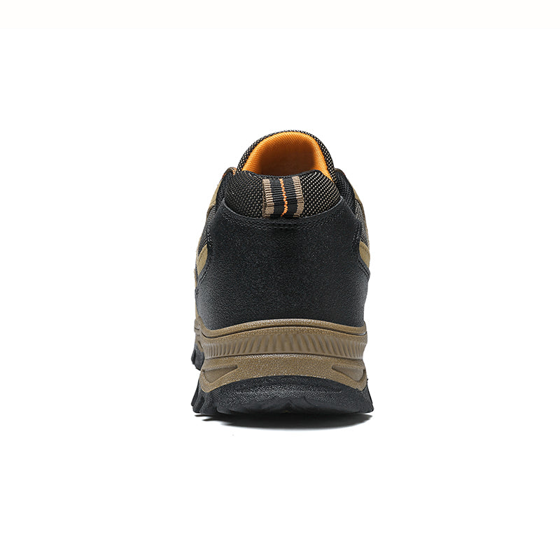 Men's Orthopedic Arch Support Wide Toe Ankle Support Hiking Shoes Waterproof Non-slip Anti-puncture Work Shoes