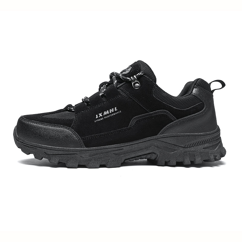 Men's Orthopedic Arch Support Wide Toe Ankle Support Hiking Shoes Waterproof Non-slip Anti-puncture Work Shoes