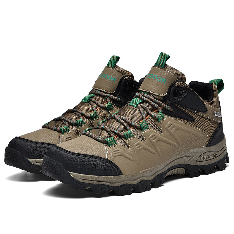 Men’s Orthopedic Winter Warm and Cozy Hiking Boots - Casual Boots - Slip-on - Non-slip - Arch Support - Waterproof - Wide Toe - Ideal For Winter Outdoor Adventures