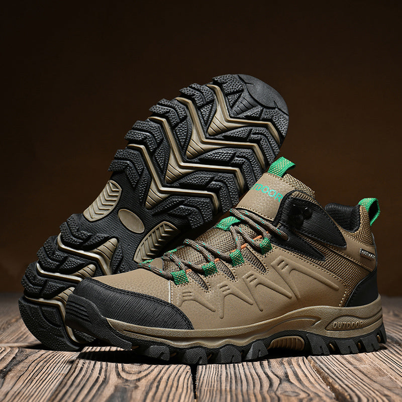 Men’s Orthopedic Winter Warm and Cozy Hiking Boots - Casual Boots - Slip-on - Non-slip - Arch Support - Waterproof - Wide Toe - Ideal For Winter Outdoor Adventures