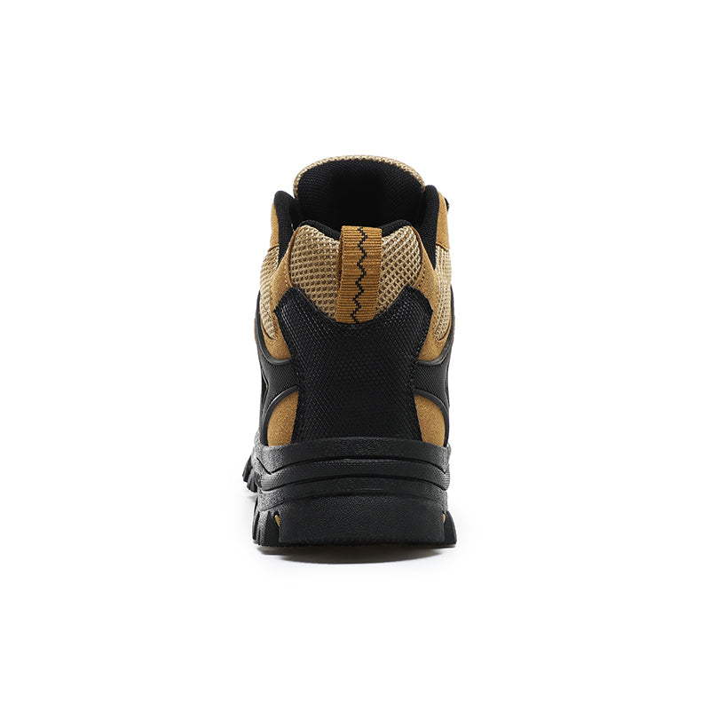 Men's Outdoor Hiking Work Boots - Slip-Resistant & Abrasion-Proof for Mountain/Construction
