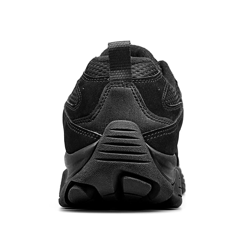 Men’s Hiking Shoes, Breathable Mesh Trail Sneakers, Non-Slip Grip Sole, Low-Top