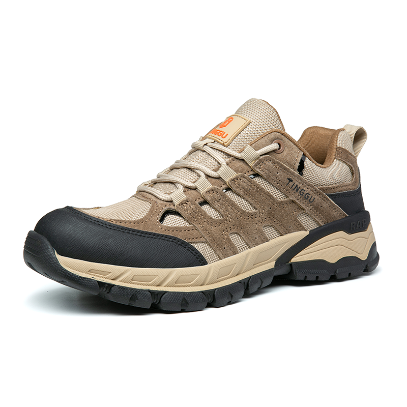 Men's Orthopedic Arch Support Wide Toe Ankle Support Hiking Shoes Waterproof Non-slip Anti-puncture Work Shoes