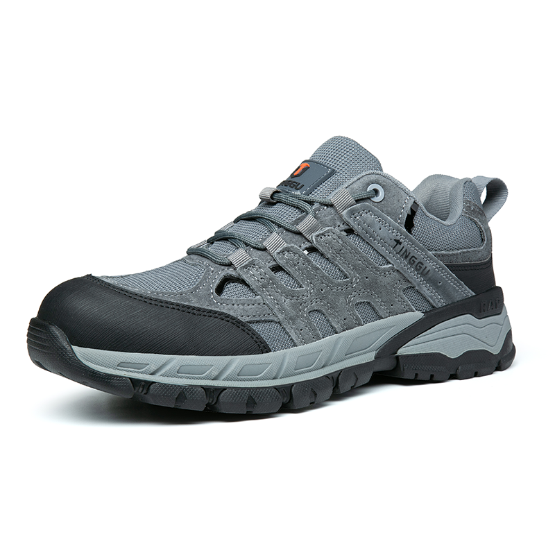 Men's Orthopedic Arch Support Wide Toe Ankle Support Hiking Shoes Waterproof Non-slip Anti-puncture Work Shoes