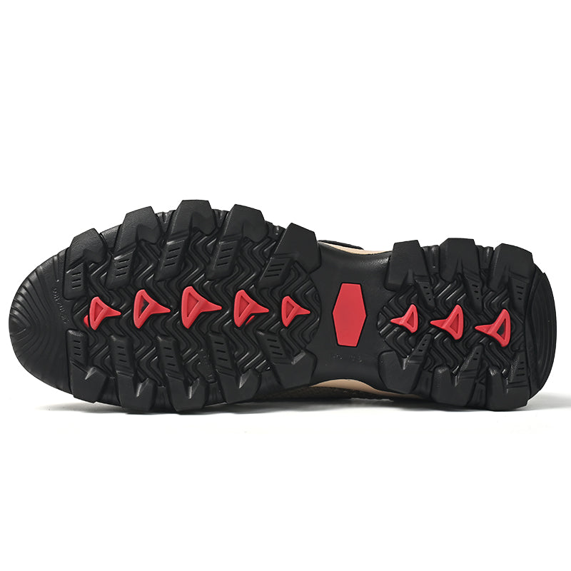 (⏰Limited Time Sale 70% OFF) Men's Orthopedic Arch Support Wide Toe Lightweight Outdoor Walking Shoes, Breathable Mesh Slip-On Non-Slip Work Shoes