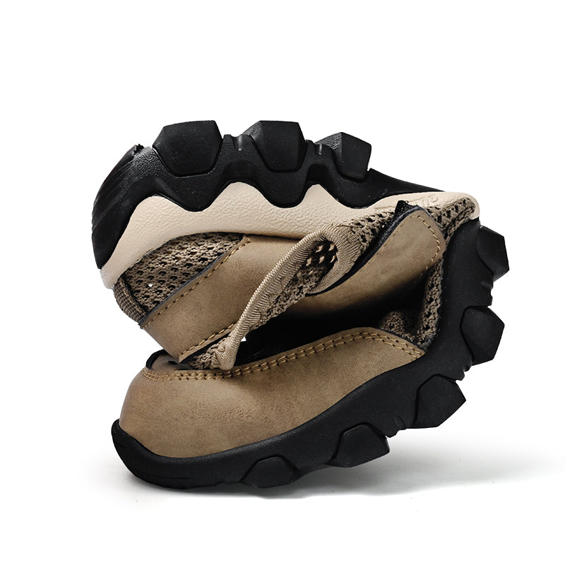 (⏰Limited Time Sale 70% OFF) Men's Orthopedic Arch Support Wide Toe Lightweight Outdoor Walking Shoes, Breathable Mesh Slip-On Non-Slip Work Shoes