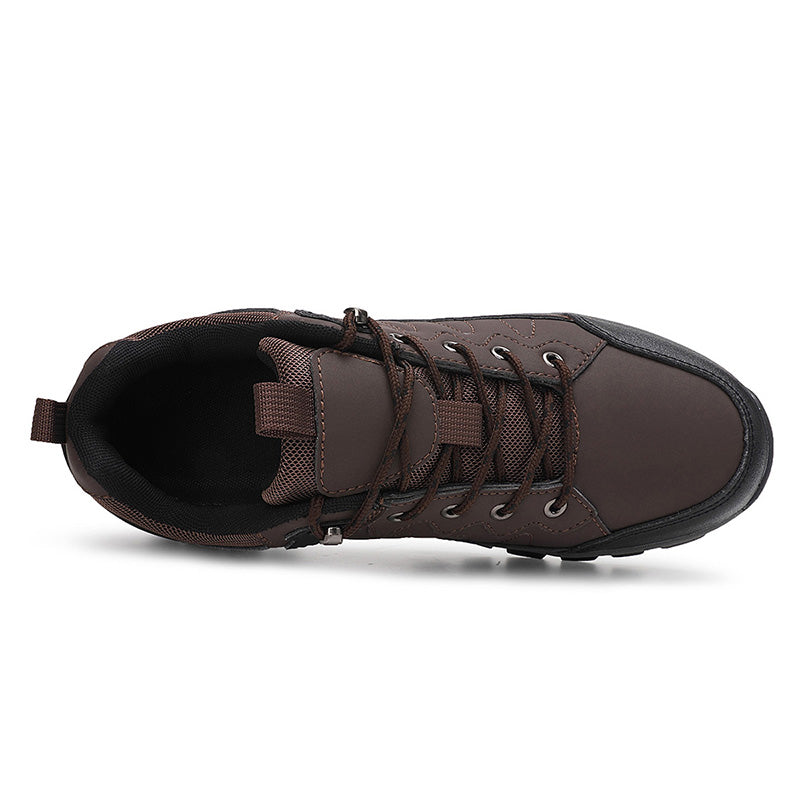 ⏰Limited Time Sale 70% OFF-Men's Orthopedic Arch Support Wide Toe Lightweight Hiking Shoes Waterproof Non-slip Scratch-Resistant Work Shoes, Ideal For Hike All Day with Comfort and Zero Fatigue