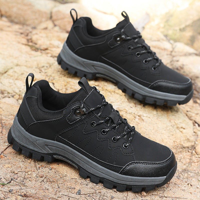 ⏰Limited Time Sale 70% OFF-Men's Orthopedic Arch Support Wide Toe Lightweight Hiking Shoes Waterproof Non-slip Scratch-Resistant Work Shoes, Ideal For Hike All Day with Comfort and Zero Fatigue