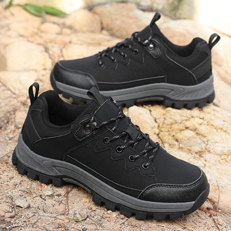 ⏰Limited Time Sale 70% OFF-Men's Orthopedic Arch Support Wide Toe Lightweight Hiking Shoes Waterproof Non-slip Scratch-Resistant Work Shoes, Ideal For Hike All Day with Comfort and Zero Fatigue