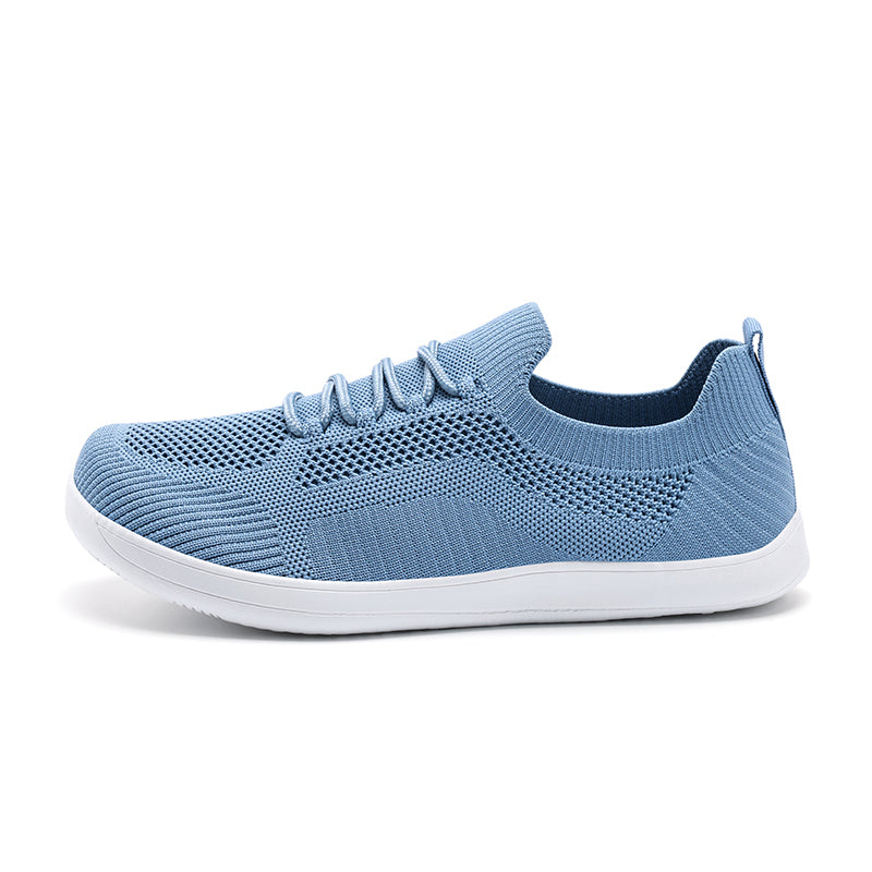 Men‘s’ Wide Toe Box Running Walking Shoes - Zero Laces Comfort, Non-Slip Traction & Cushioned Support