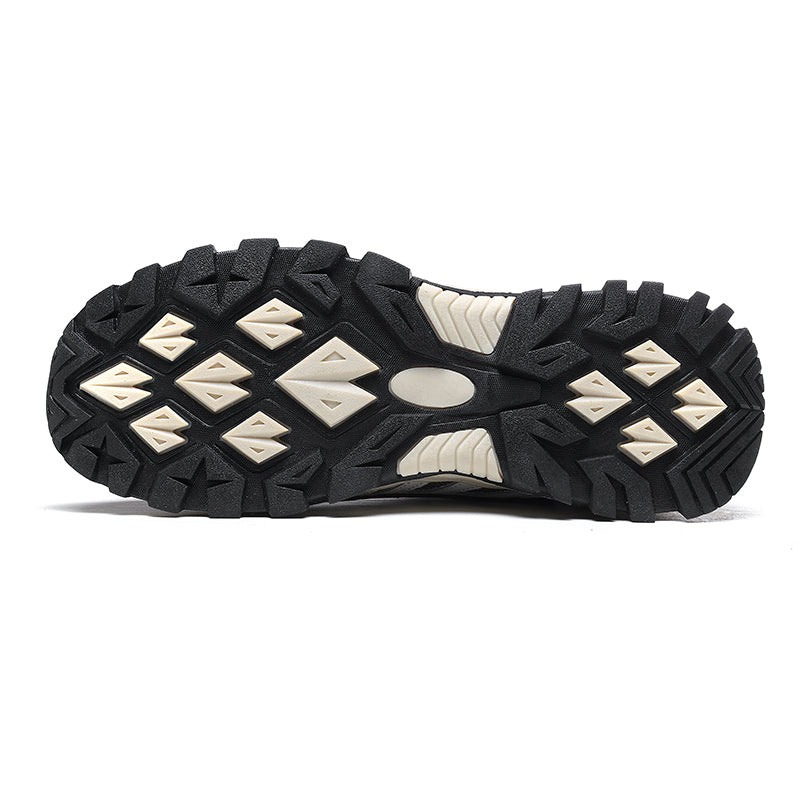 Men's Orthopedic Arch Support Wide Toe Ankle Support Hiking Shoes Waterproof Non-slip Anti-puncture Work Shoes
