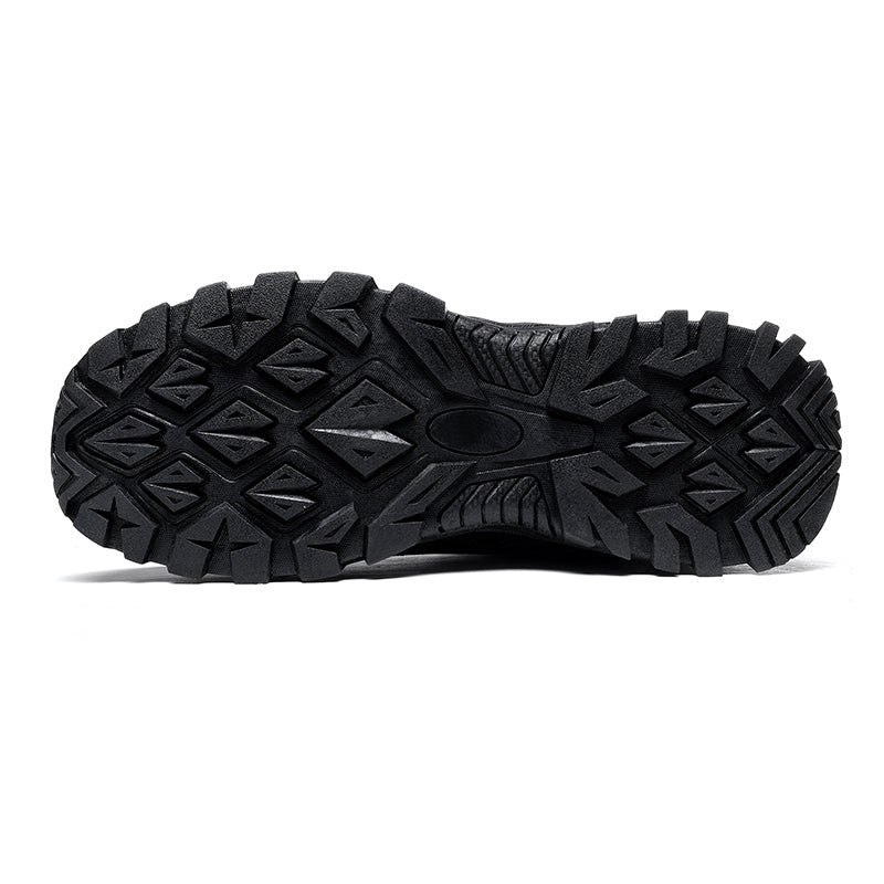 Men's Orthopedic Arch Support Wide Toe Ankle Support Hiking Shoes Waterproof Non-slip Anti-puncture Work Shoes