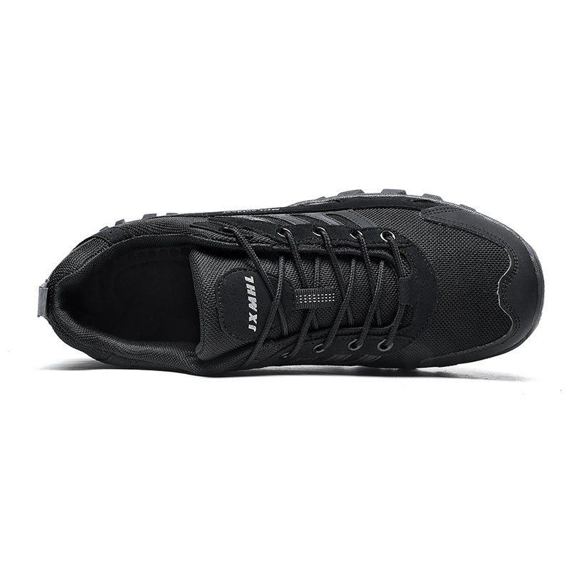 Men's Orthopedic Arch Support Wide Toe Ankle Support Hiking Shoes Waterproof Non-slip Anti-puncture Work Shoes