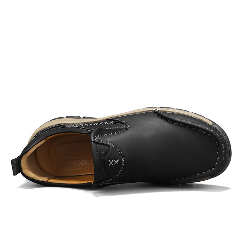 ⏰Limited Time Sale 70% OFF-Men's Orthopedic Arch Support Wide Toe Lightweight Hiking Shoes Waterproof Non-slip Scratch-Resistant Work Shoes, Ideal For Hike All Day with Comfort and Zero Fatigue