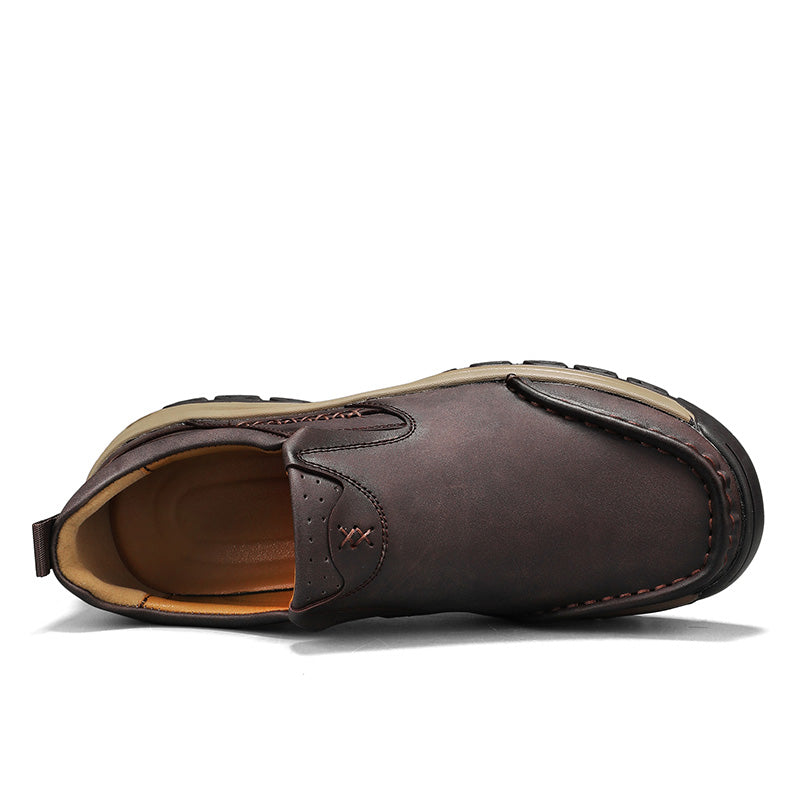 ⏰Limited Time Sale 70% OFF-Men's Orthopedic Arch Support Wide Toe Lightweight Hiking Shoes Waterproof Non-slip Scratch-Resistant Work Shoes, Ideal For Hike All Day with Comfort and Zero Fatigue