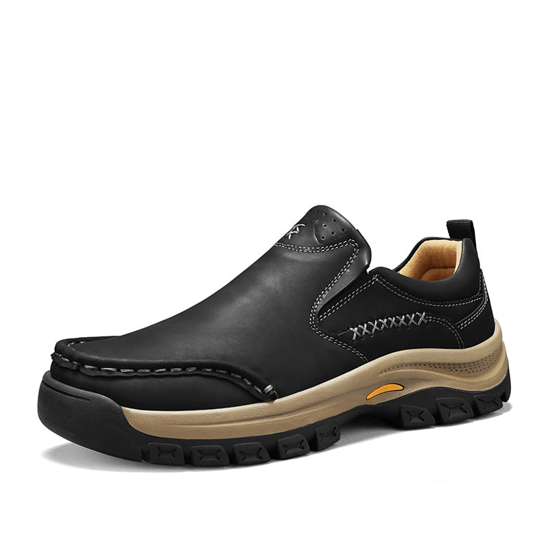 ⏰Limited Time Sale 70% OFF-Men's Orthopedic Arch Support Wide Toe Lightweight Hiking Shoes Waterproof Non-slip Scratch-Resistant Work Shoes, Ideal For Hike All Day with Comfort and Zero Fatigue