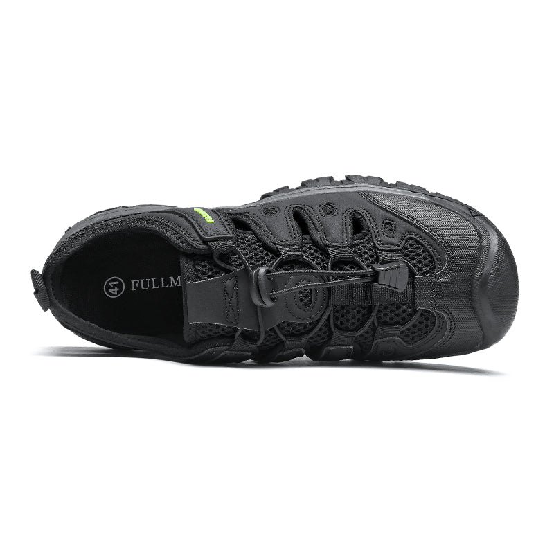 Men's Orthopedic Arch Support Wide Toe Lightweight Hiking Shoes Waterproof Non-slip Scratch-Resistant Work Shoes, Ideal For Hike All Day with Comfort and Zero Fatigue