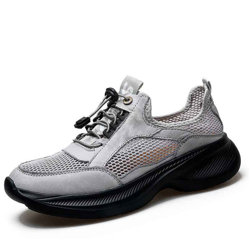 Men's Orthopedic Walking Boots - Built-In Arch Support; Waterproof Leather Upper; Wide Toe; Non-Slip; Ankle Support; Scratch&Smash&Puncture Resistant; Comfortable Hiking Boots