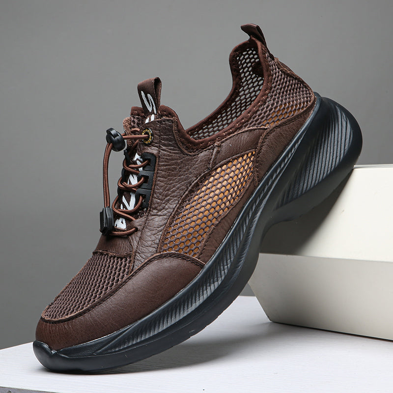 Men's Orthopedic Walking Boots - Built-In Arch Support; Waterproof Leather Upper; Wide Toe; Non-Slip; Ankle Support; Scratch&Smash&Puncture Resistant; Comfortable Hiking Boots