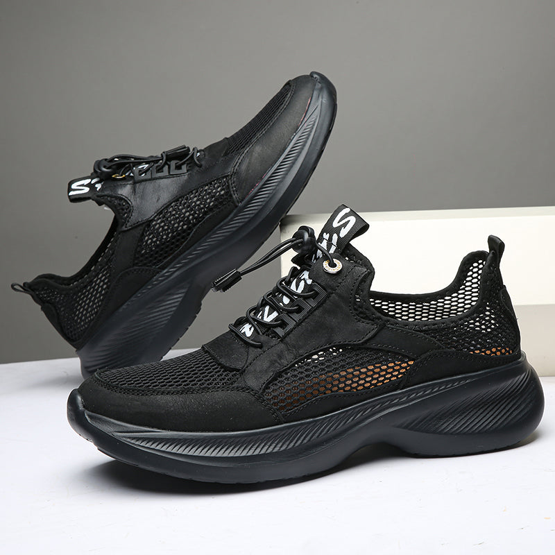 Men's Orthopedic Walking Boots - Built-In Arch Support; Waterproof Leather Upper; Wide Toe; Non-Slip; Ankle Support; Scratch&Smash&Puncture Resistant; Comfortable Hiking Boots