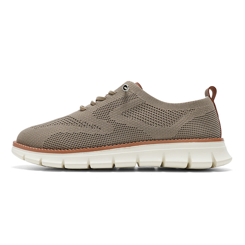 Men‘s’ Slip-On Running Walking Shoes - Zero Laces Comfort, Non-Slip Traction & Cushioned Support