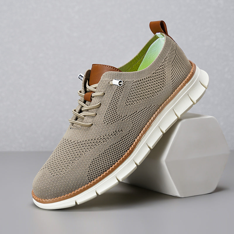 Men‘s’ Slip-On Running Walking Shoes - Zero Laces Comfort, Non-Slip Traction & Cushioned Support