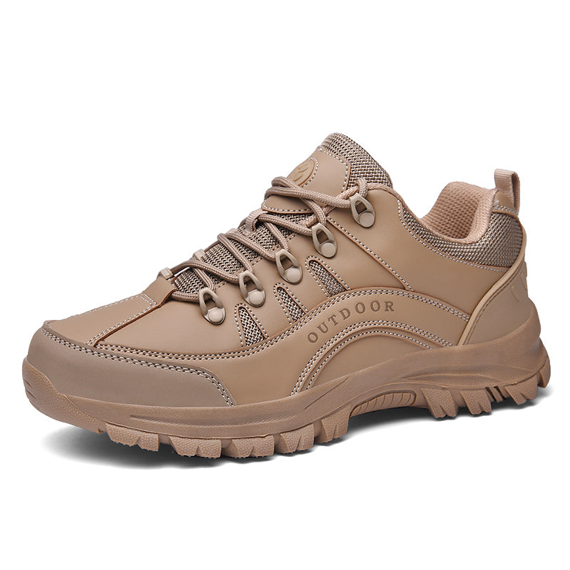 Men's Orthopedic Arch Support Wide Toe Lightweight Hiking Shoes Waterproof Non-slip Scratch-Resistant Work Shoes, Ideal For Hike All Day with Comfort and Zero Fatigue