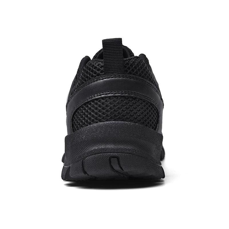 Men's Mesh Hiking Shoes - Lace-Up, Enhanced Support, Wide Toe Box with Arch Support
